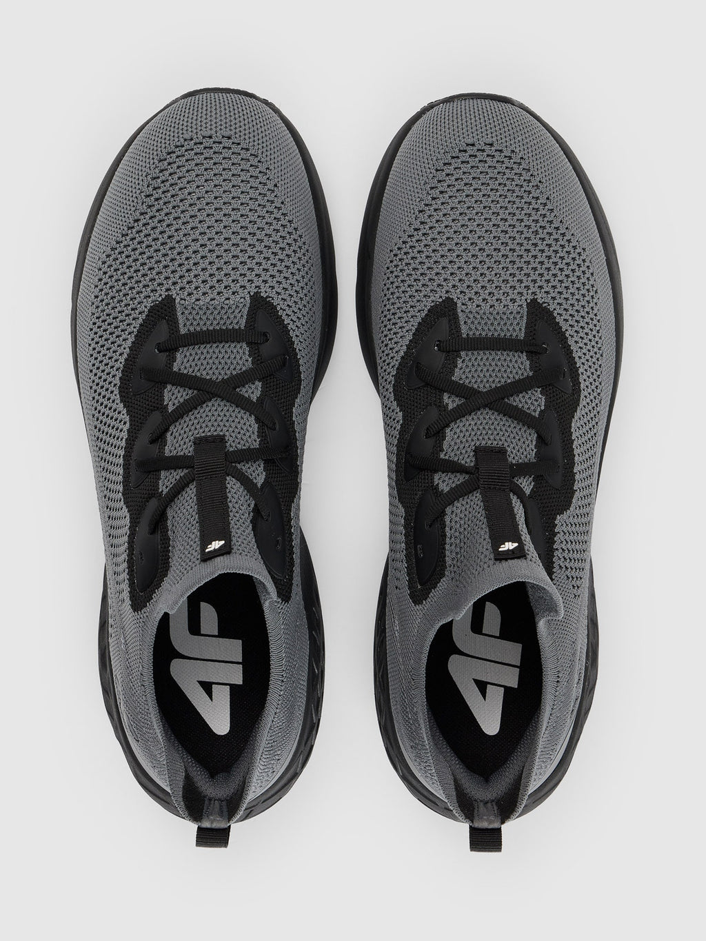 Buty Męskie 4F M014 Sneakersy Czarne Wsuwane Niskie Sportowe