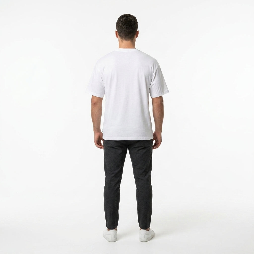 Koszulka Męska PUMA Jaws Core Tee II Koszykarska Biała Logo
