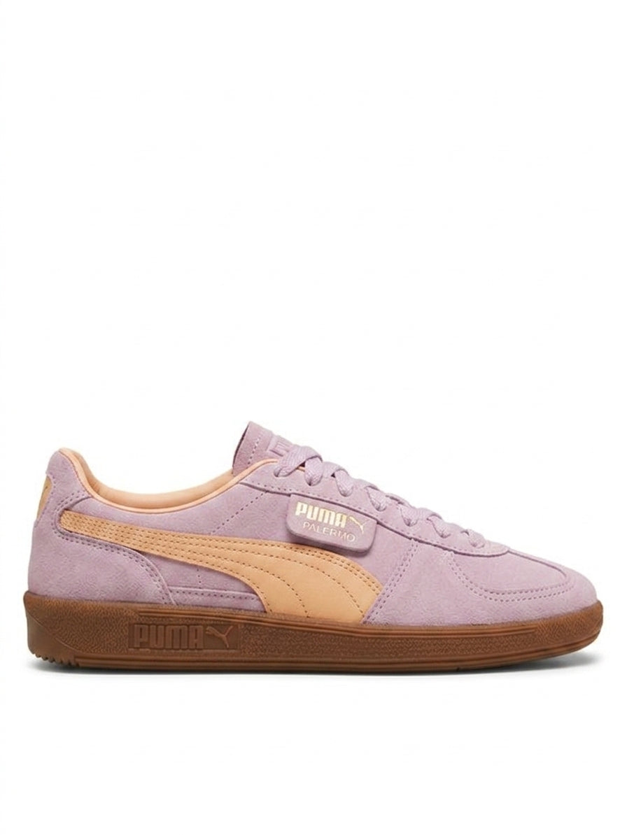 Buty Lifestylowe Sneakersy Damskie Puma Palermo Fioletowo-różowe