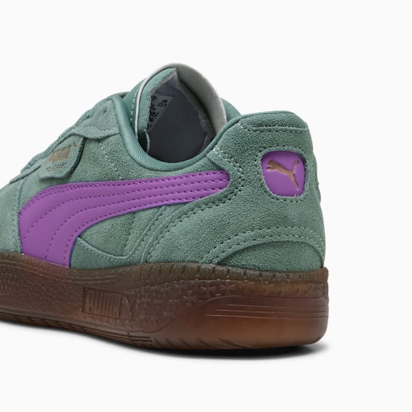 Puma Zielone Buty Sportowe Sneakersy Zamszowe Palermo Moda