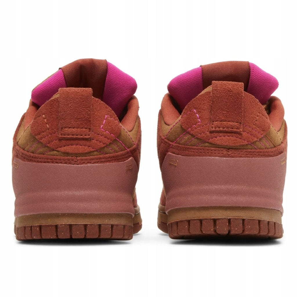 Nike Brązowe Skórzane Sneakersy Damskie Sportowe Dunk Low Disrupt 2