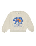 Bluza Damska Wrangler Oversized Sweat Luźna Beżowa