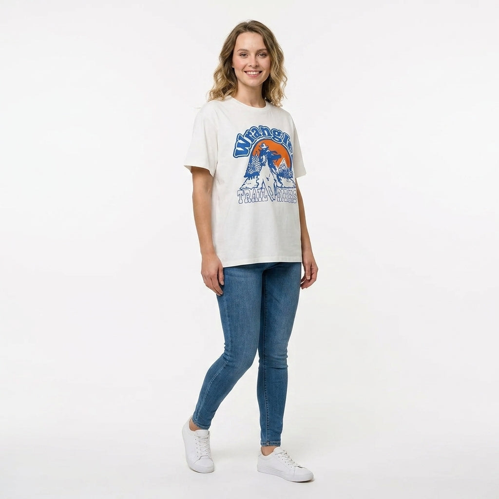 T-shirt Damski 112371080 Sportowy Biały Krótki Rękaw