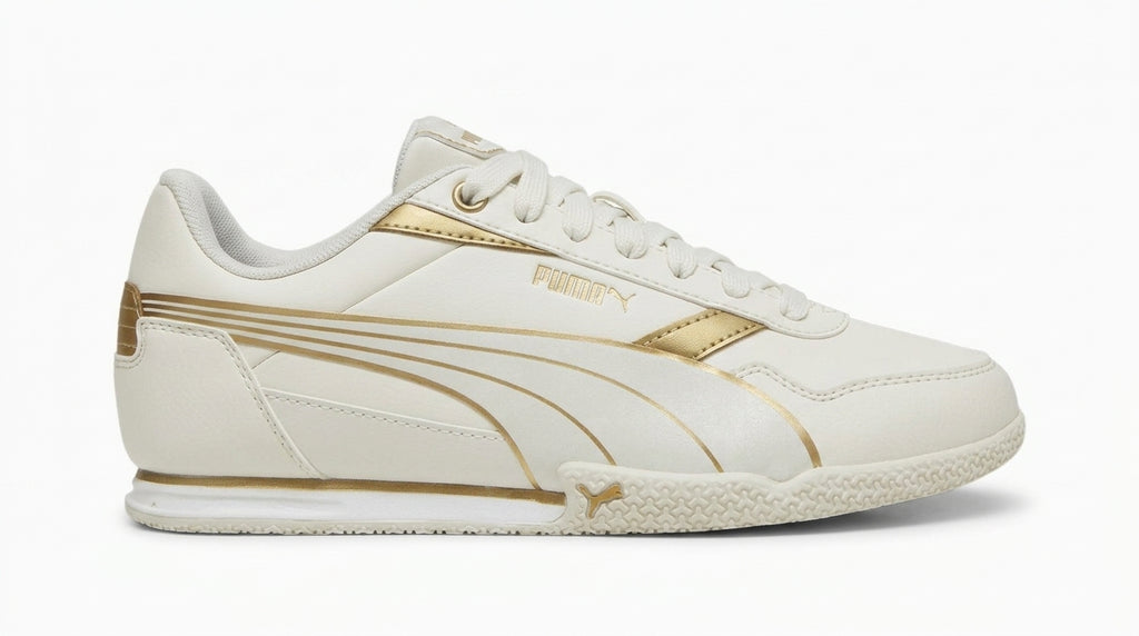 Buty Puma Damskie Bella Donna Day Night Skórzane Złote