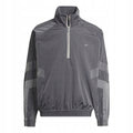 Adidas Szara Kurtka Męska Wiatrówka Rozpinana Bez Kaptura z Logo HD2233 r.M