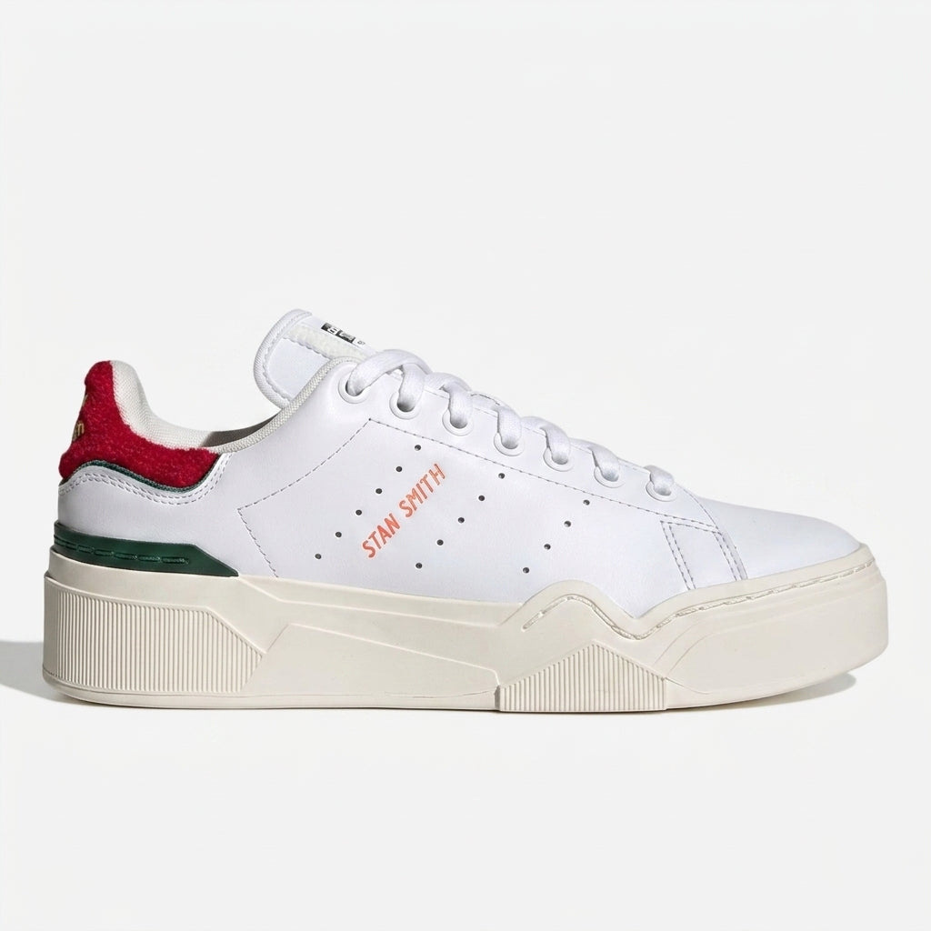 Sneakersy unisex Adidas Stan Smith Bonega 2B Białe Skórzane