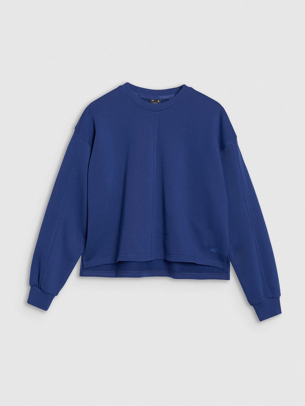 Bluza Damska 4F 4FWSS25TSWSF1543 Sportowa Niebieska Oversize