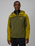 Kurtka Męska 4F M540 Trekkingowa Softshell Khaki Wiatroodporna