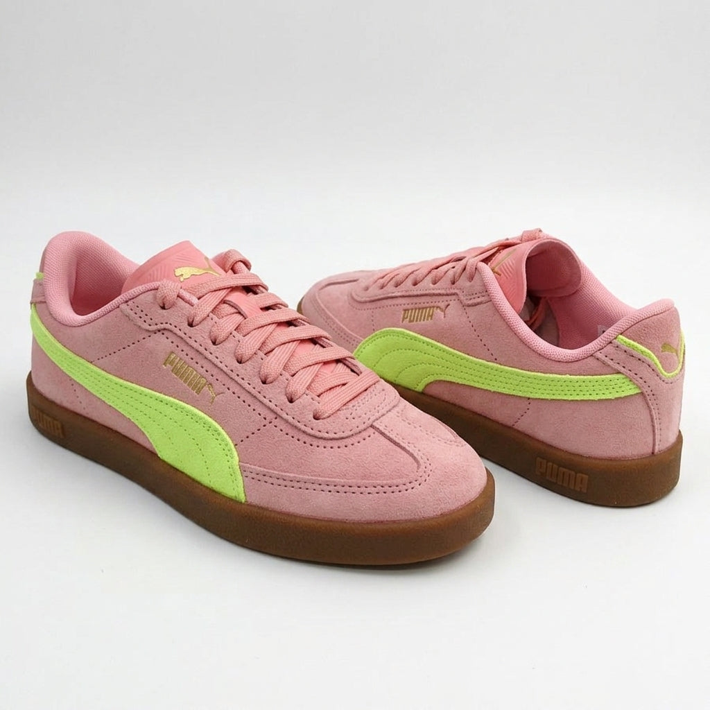 Buty Damskie Puma Club II Era Suede Sportowe Różowe