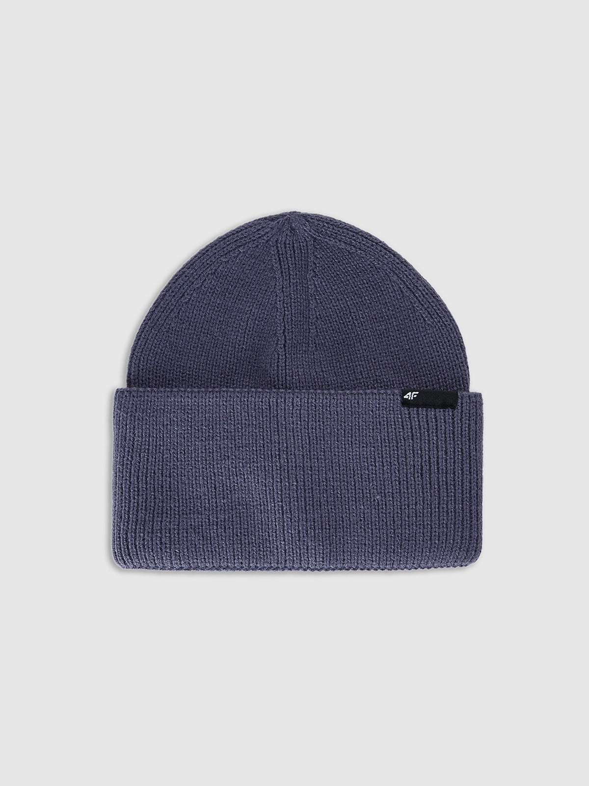 4F Granatowa Czapka Zimowa Unisex One Size Ciepła Wełna Beanie Uniwersalna