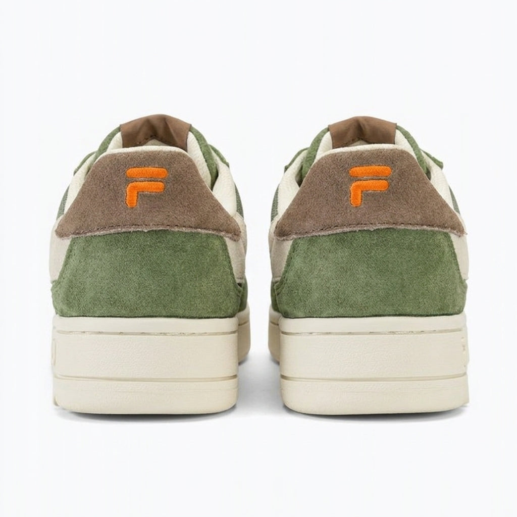 Buty Męskie Fila Fxventuno Sportowe Sneakersy Zielone Zamsz