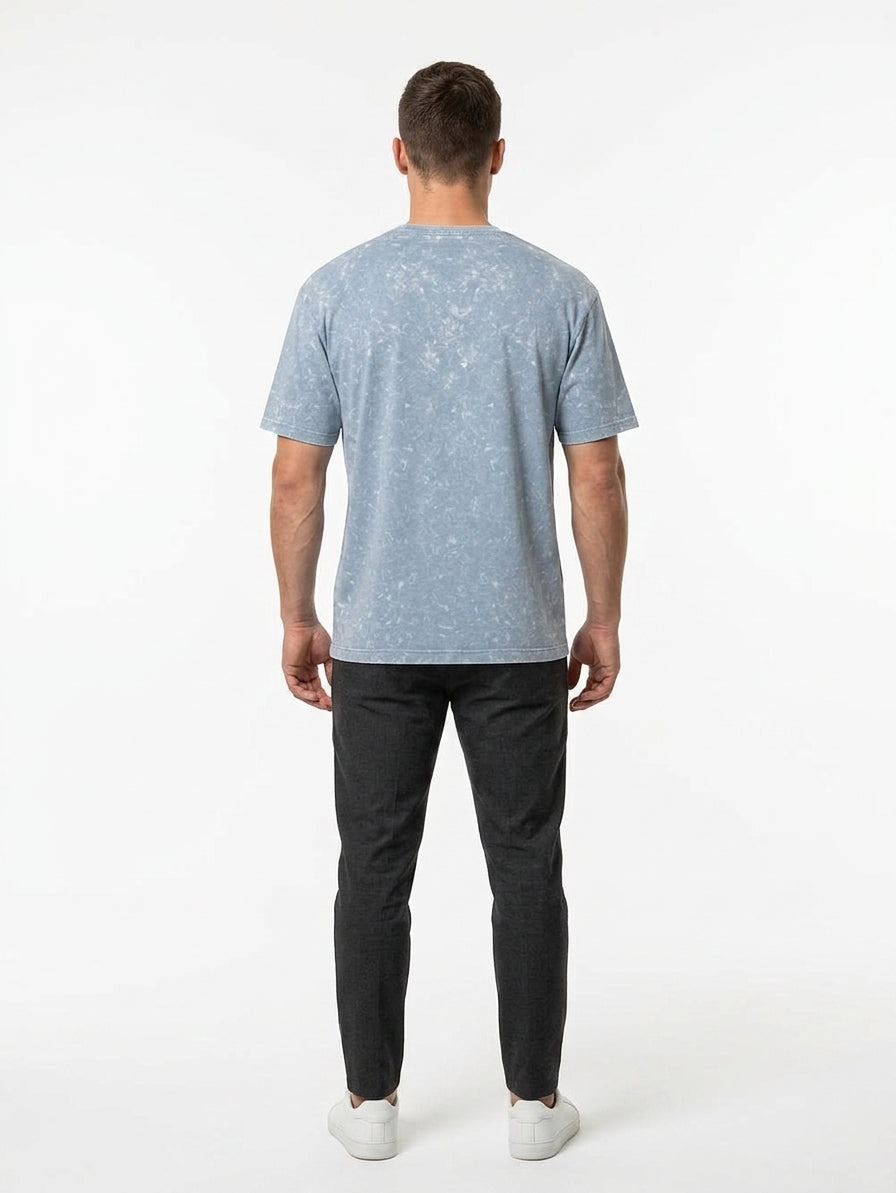 T-shirt Męski Puma Graphic Font Play Relaxed Washed Czarny