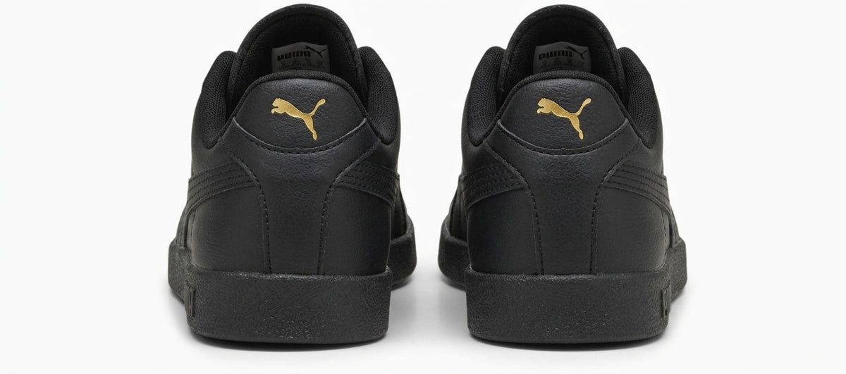 Buty Męskie Puma Club II SL Sportowe Czarne Skóra Syntetyczna