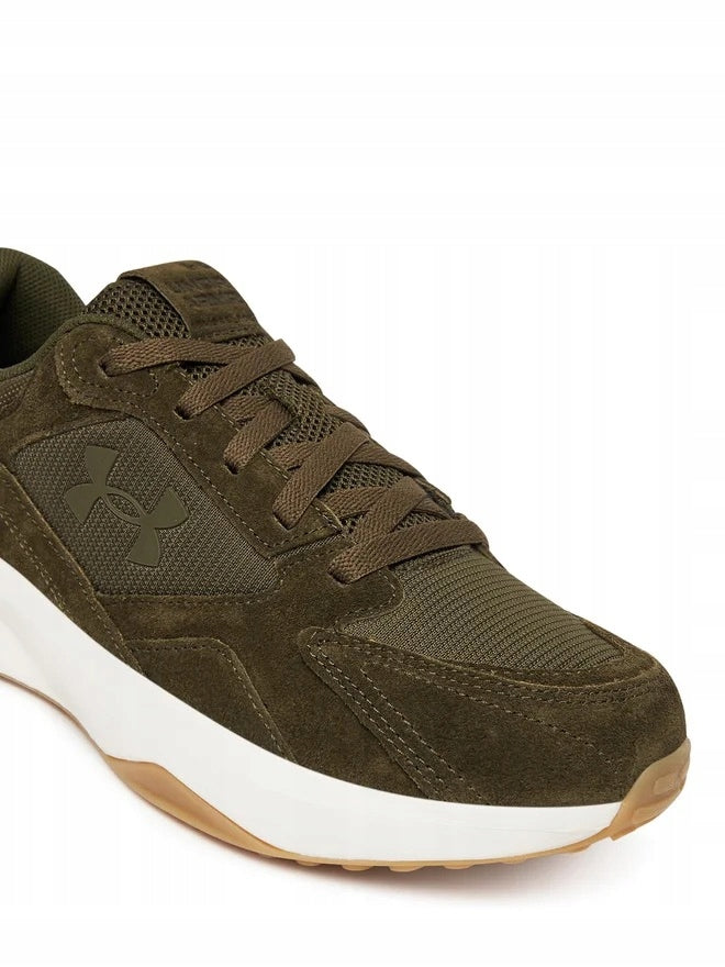 Under Armour Ciemnozielone Buty Męskie Sportowe Sneakrsy Edge Suede