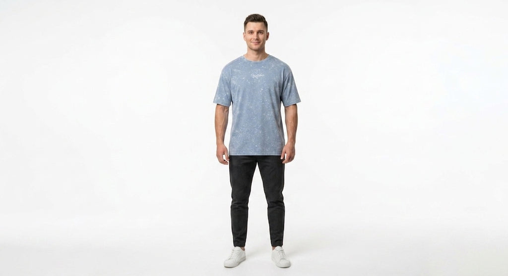 T-shirt Męski Puma Graphic Font Play Relaxed Washed Czarny