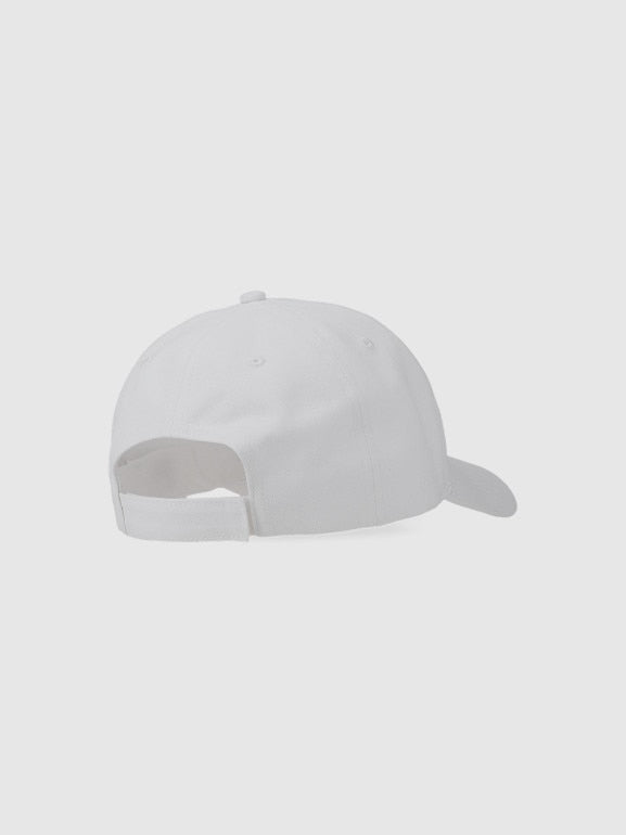 4F Szara Czapka z Daszkiem Regulowana Bawełniana Unisex One Size