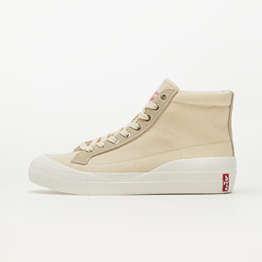 Levi's Beżowe Buty Damskie Materiałowe Sneakersy Gruba Podeszwa r. 36