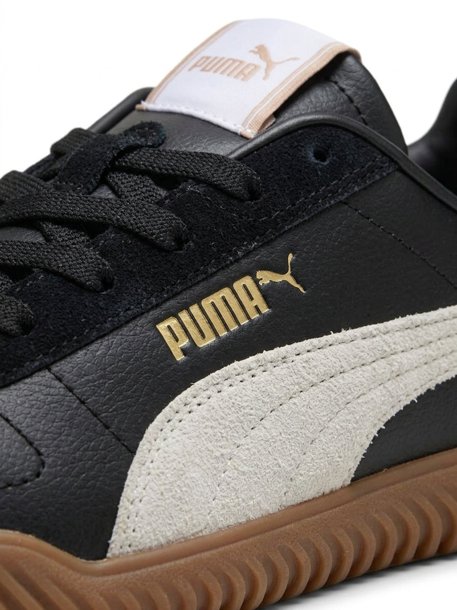 Buty Męskie Puma Club Kayzer OG Sportowe Czarne Skóra