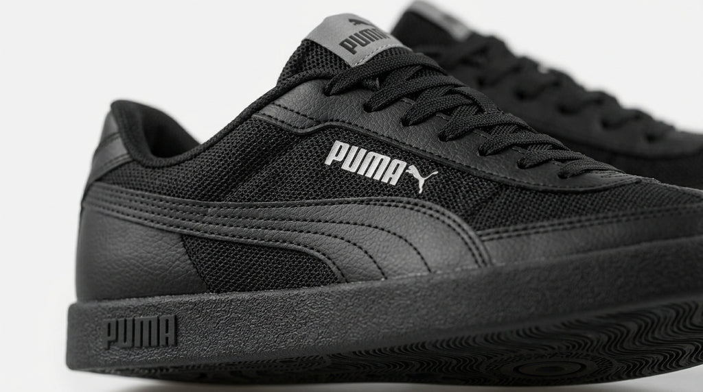 Buty Męskie Puma Club II Era 40268401 Sportowe Czarne Trampki