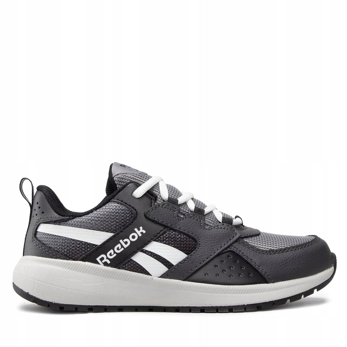 Reebok Szare Buty Damskie Sportowe Sneakersy Materiałowe Road Supreme