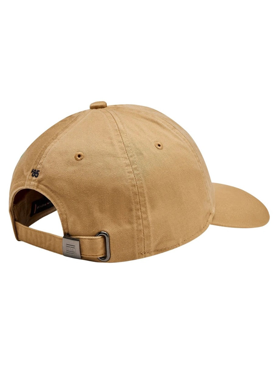 czapka z daszkiem męska Tommy Hilfiger AM0AM12303 beżowa