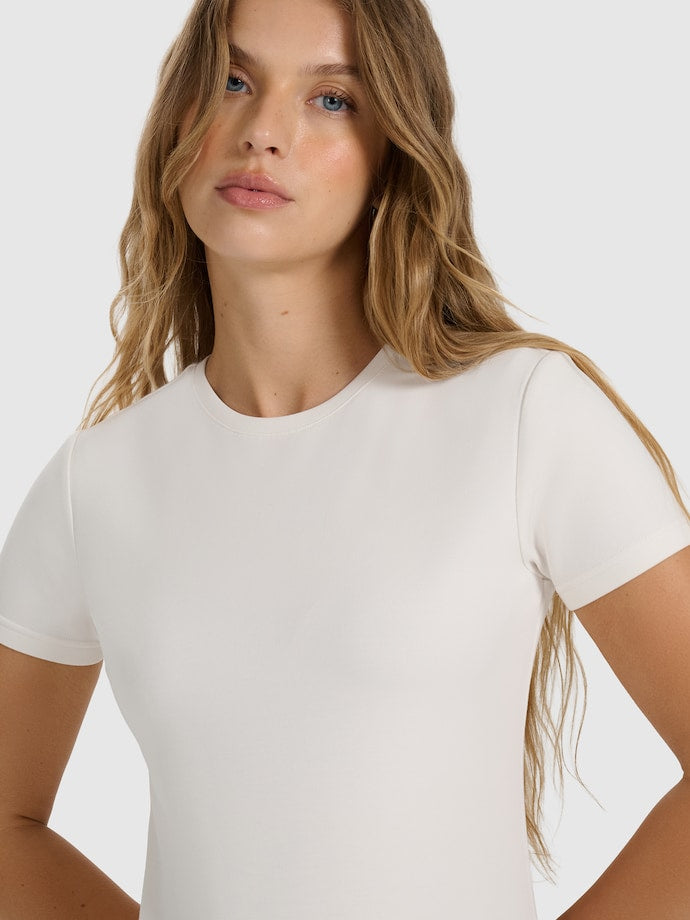 Koszulka damska sportowa 4F F2712 oddychająca bawełna z krótkim rękawem idealna na trening