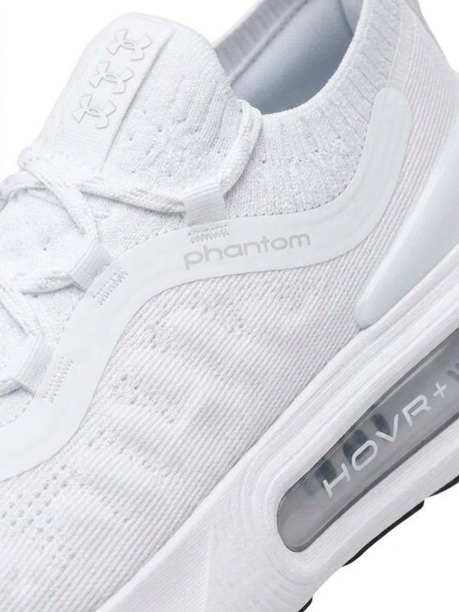 Buty Damskie Under Armour Phantom 4 Biegowe Białe Lekkie Wsuwane
