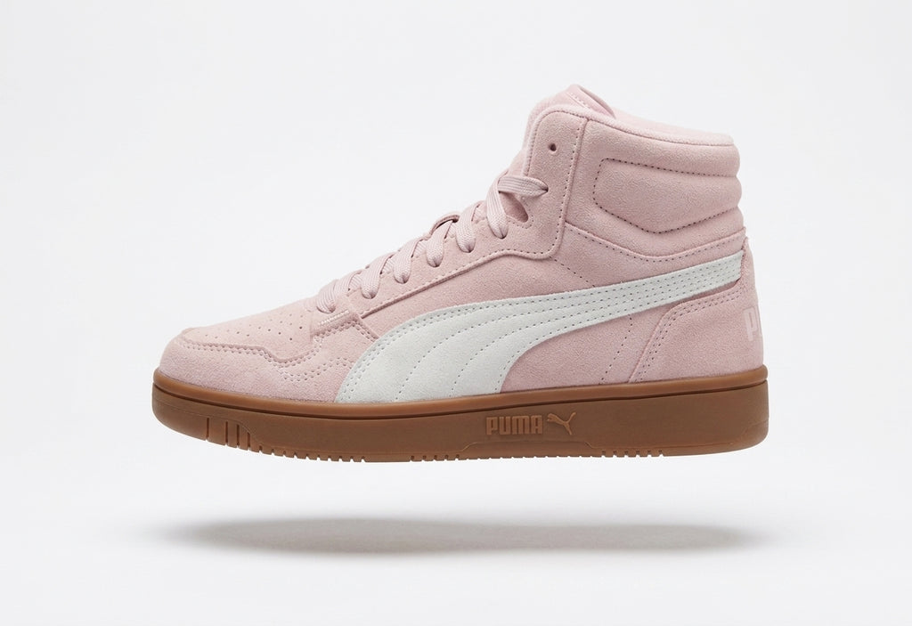 Buty Damskie Puma Reb-L Mid SD Wtr Ocieplane Różowe