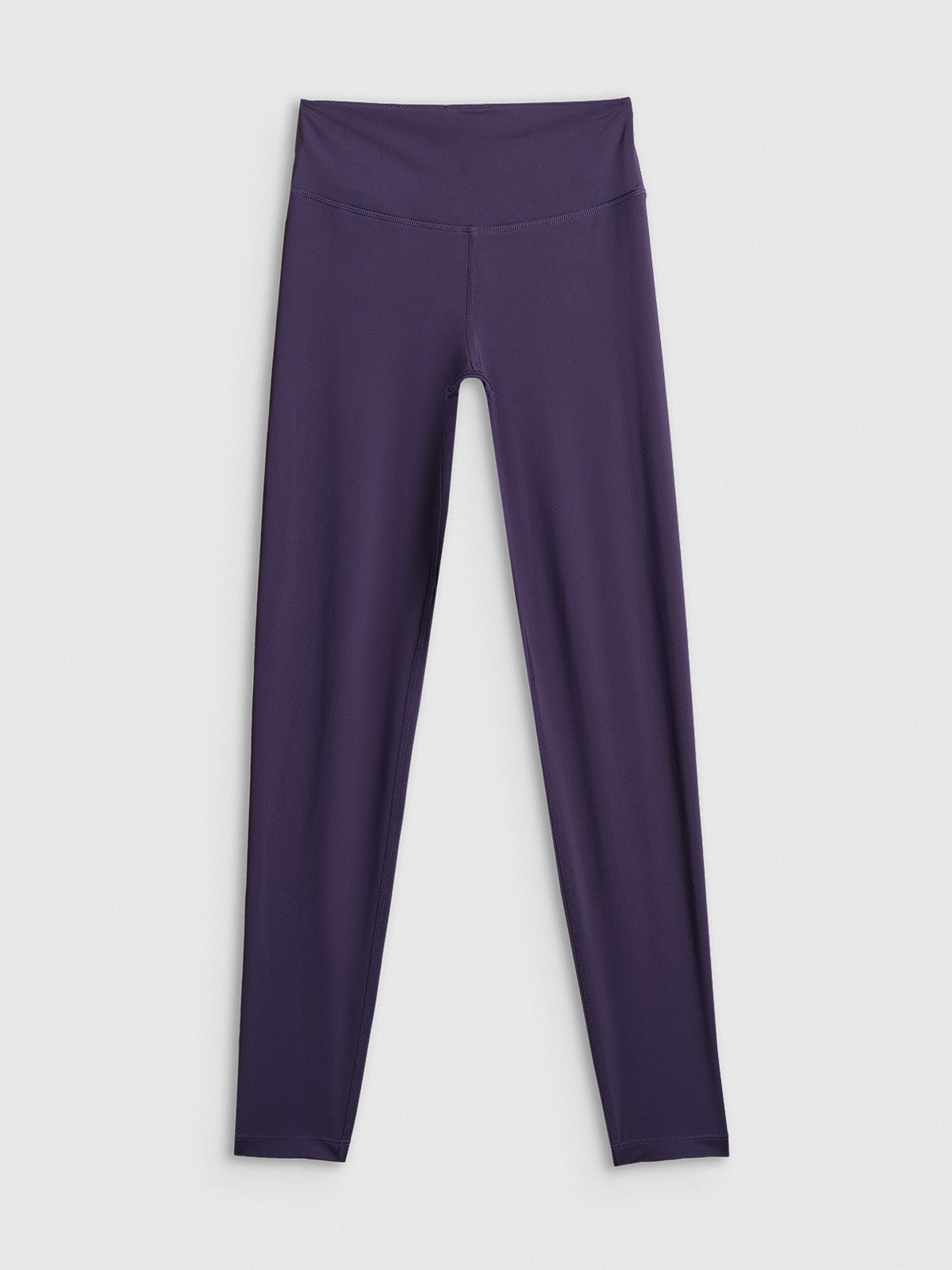 Legginsy Damskie 4F FNK F458 Sportowe Fiolet Szybkoschnące Slim