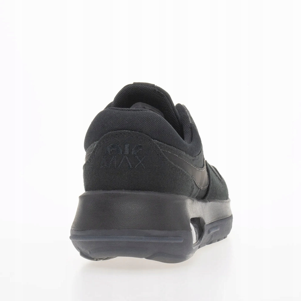 Nike Buty Dziecięce Czarne Materiałowe Sportowe Sneakersy Air Max