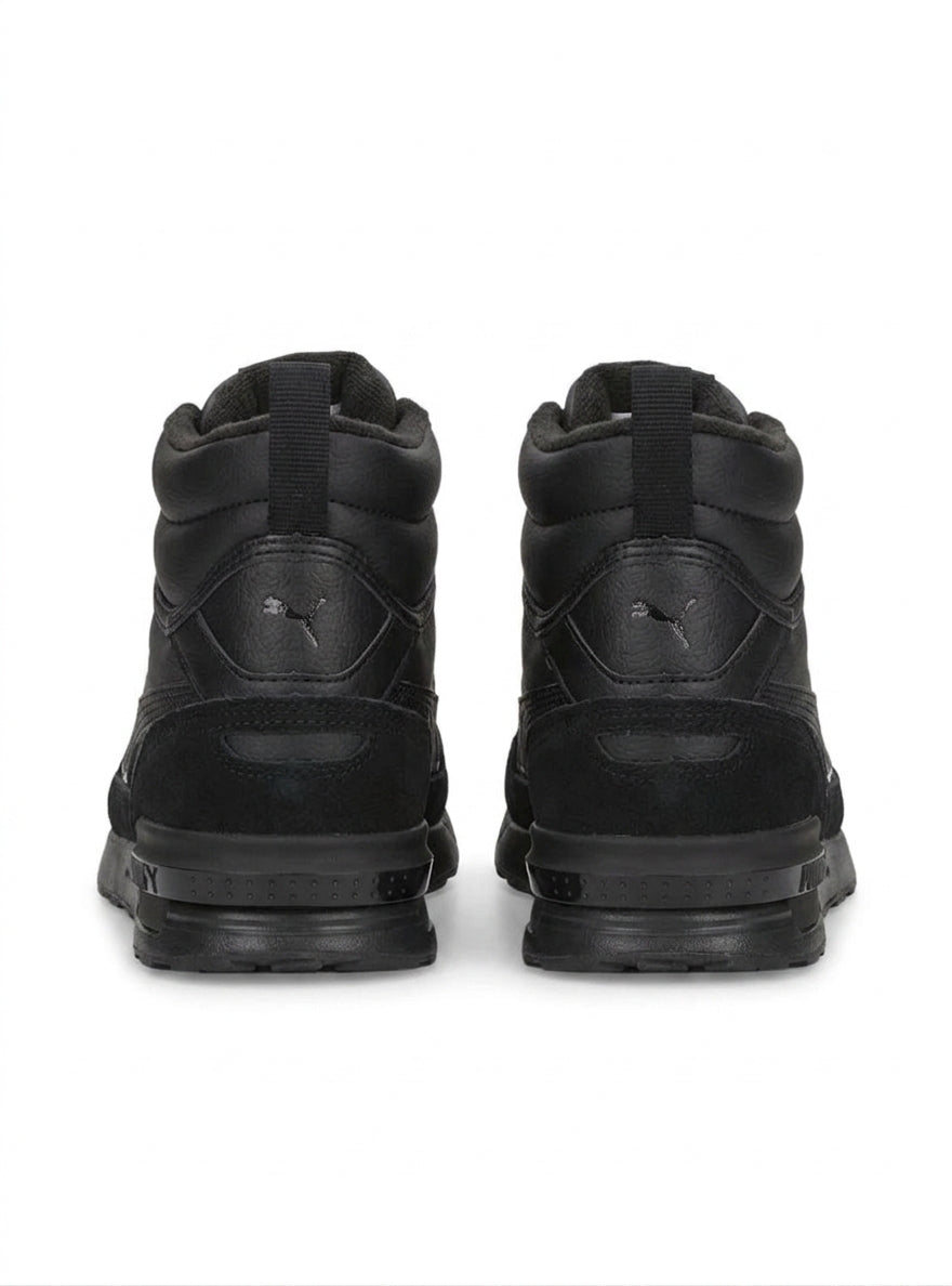 Buty Męskie Puma Graviton Mid 38320401 Czarne Zamszowe