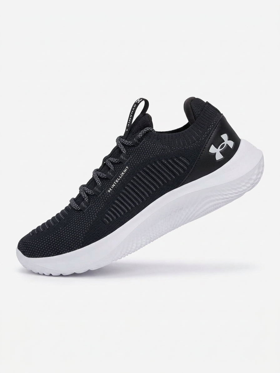 Buty Męskie Under Armour Dynamic 2 Treningowe Czarne Sznurowane