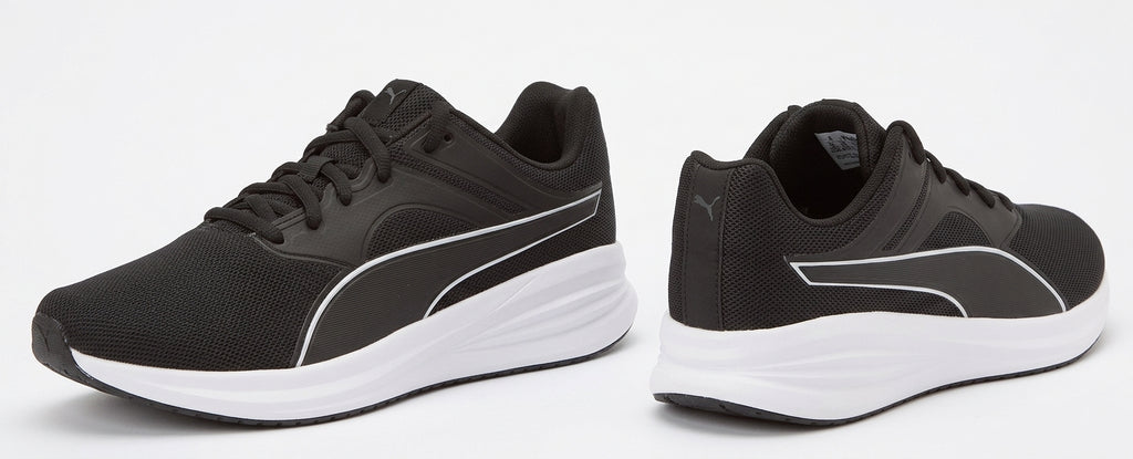 Buty Damskie Sportowe Puma Transport Czarne Biegowe