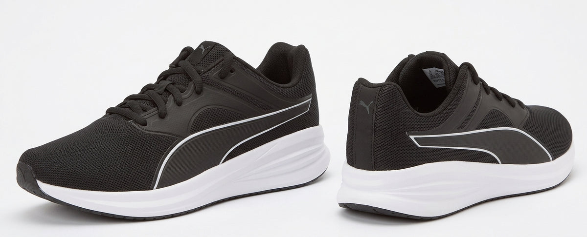 Buty Damskie Sportowe Puma Transport Czarne Biegowe