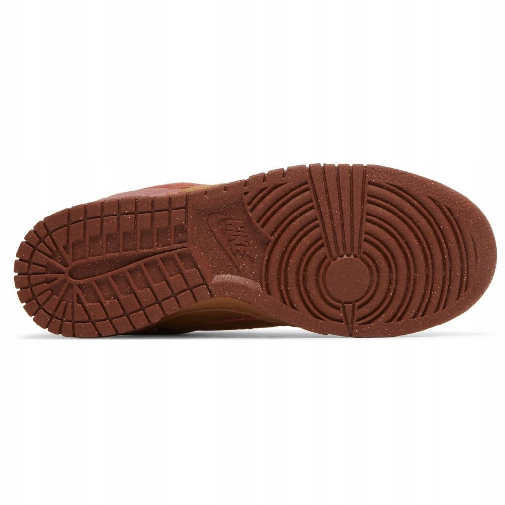Nike Brązowe Skórzane Sneakersy Damskie Sportowe Dunk Low Disrupt 2