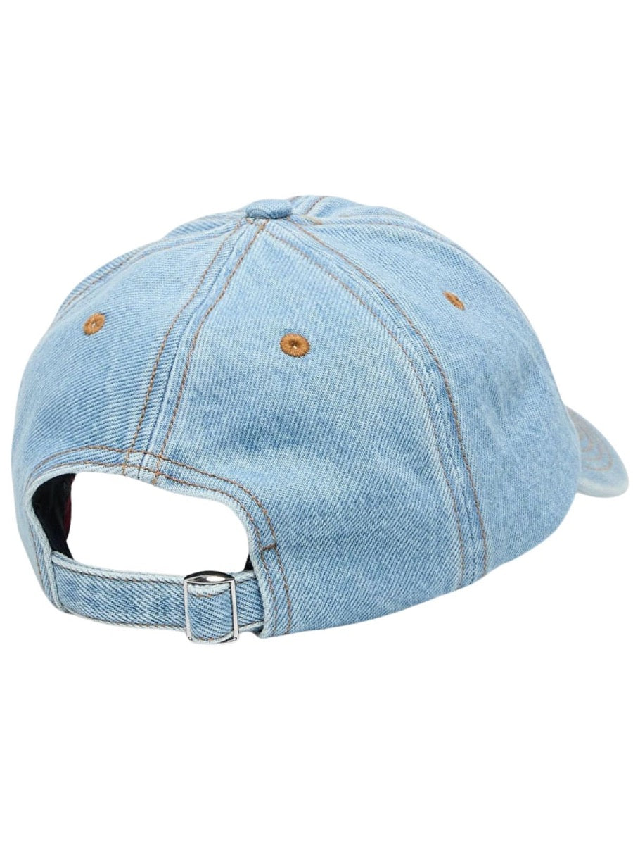 czapka z daszkiem damska Tommy Jeans AW0AW17312 denim