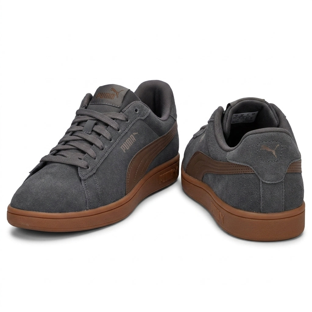 Buty Damskie Puma Smash 3.0 39098426 Szare Zamszowe