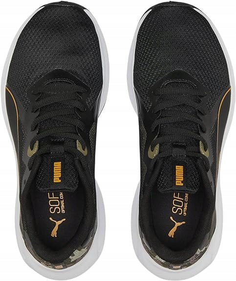 PUMA Czarne Buty Damskie Sportowe Sneakersy Do Biegania Twitch Runner r. 37