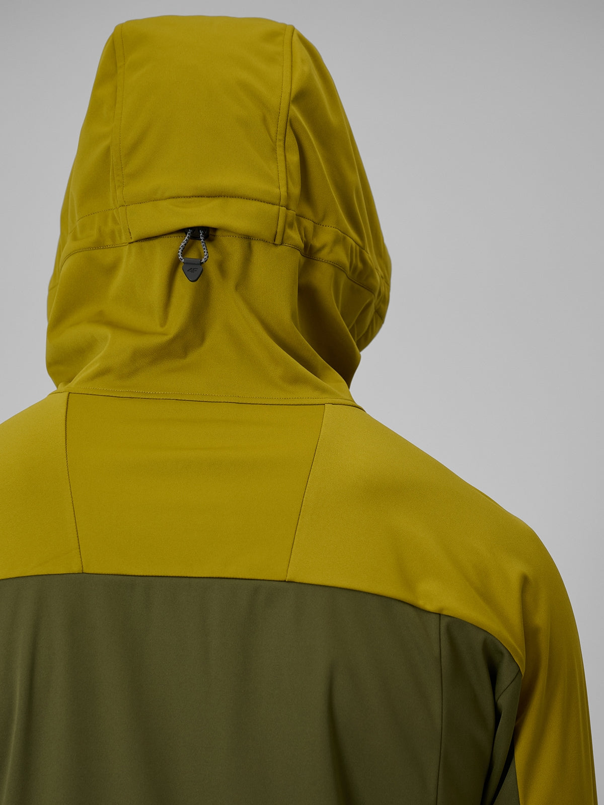 Kurtka Męska 4F M540 Trekkingowa Softshell Khaki Wiatroodporna