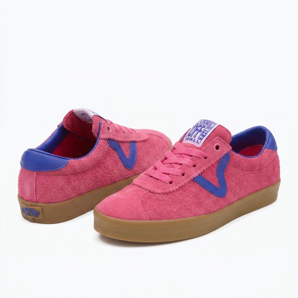 Buty Vans Sport Low Damskie Zamsz Bambino Honeysuckle