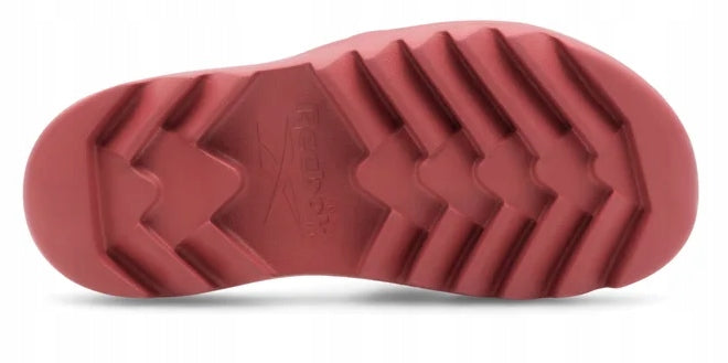 Reebok Klapki Sportowe Czerwone CARDI SLIDE Gruba Podeszwa r.40