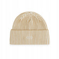 Vans Beżowa Czapka Zimowa Beanie Unisex Onesize Nesbit Cuff Haft z Logo
