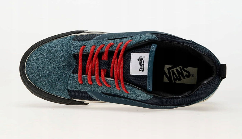 VANS Niebieskie Buty Damskie Sportowe Sneakersy Zamszowe Knu Skool r.39