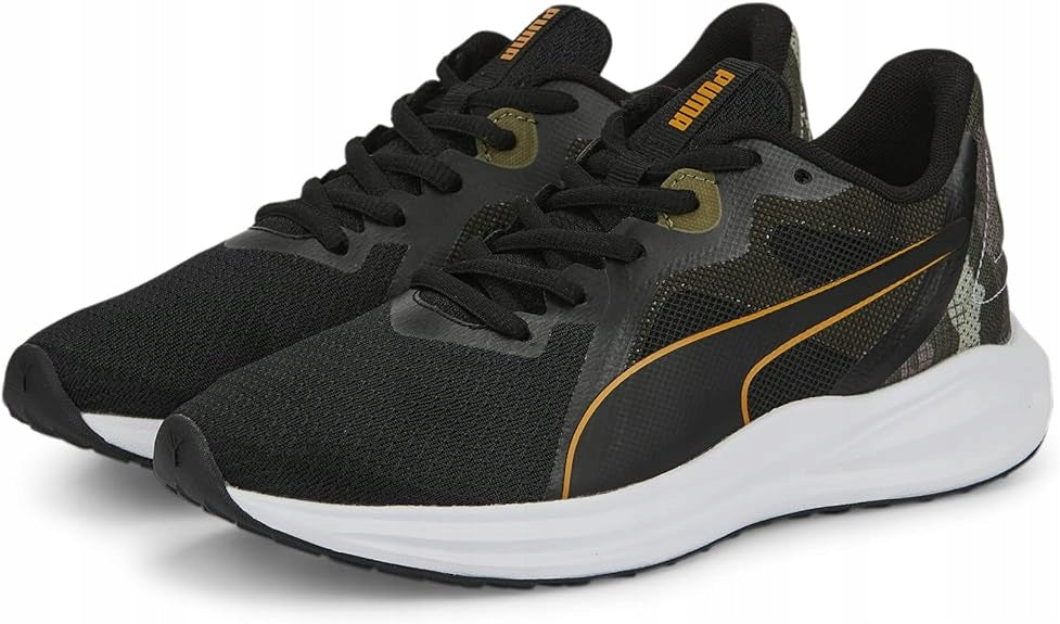 PUMA Czarne Buty Damskie Sportowe Sneakersy Do Biegania Twitch Runner r. 37