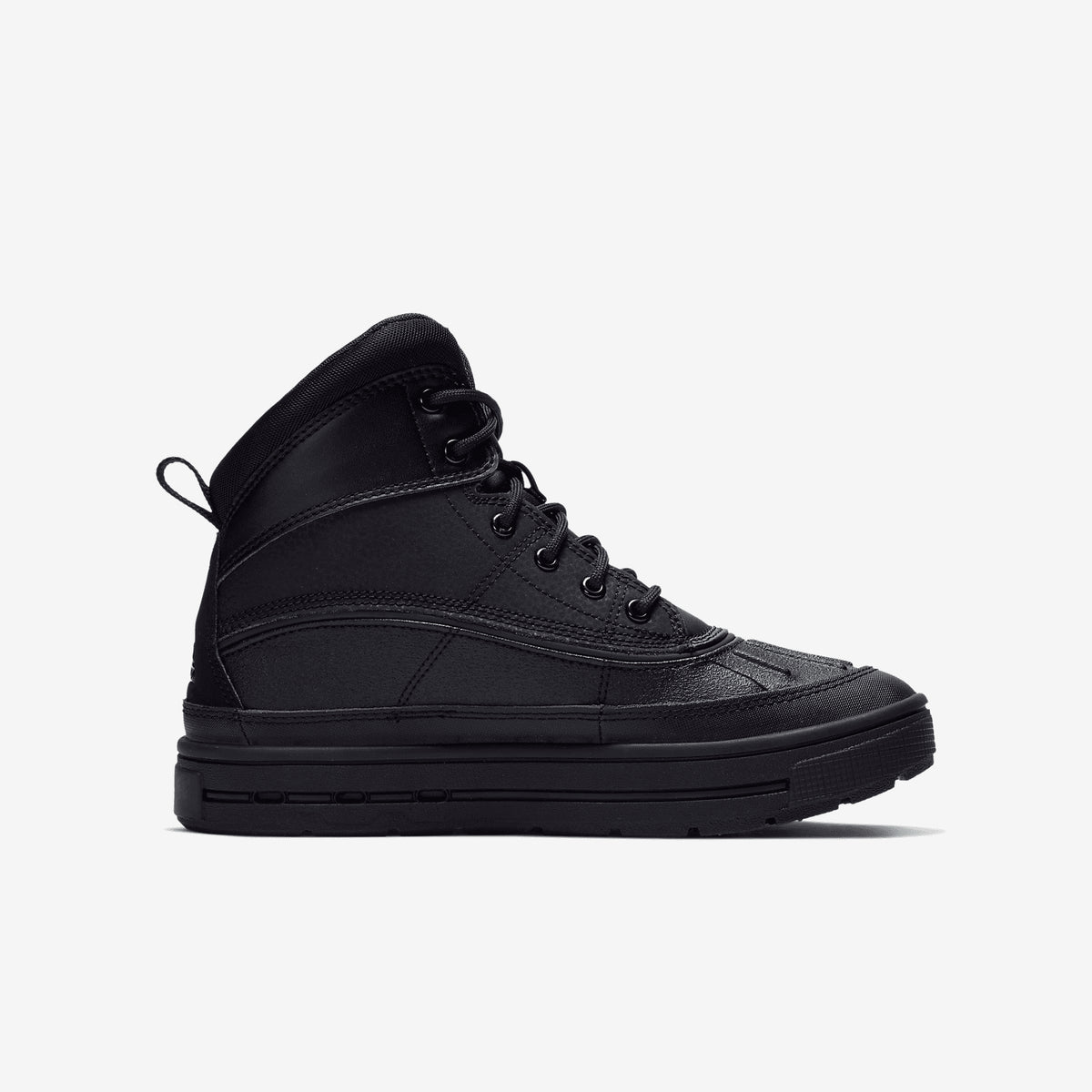 Nike Czarne Skórzane Buty Damskie Sportowe Sneakersy Wysokie Woodside 36,5
