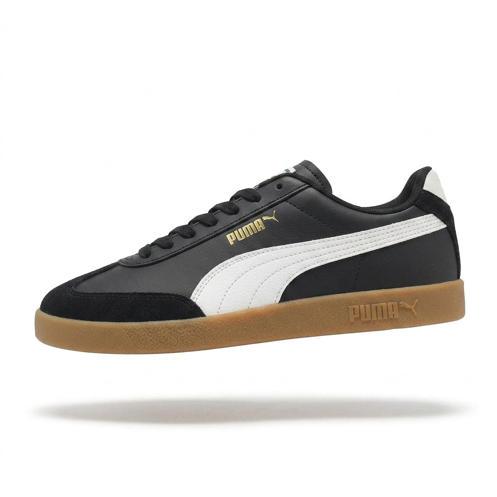 Buty Unisex PUMA Club II SD Sportowe Czarne Zamszowe Trampki
