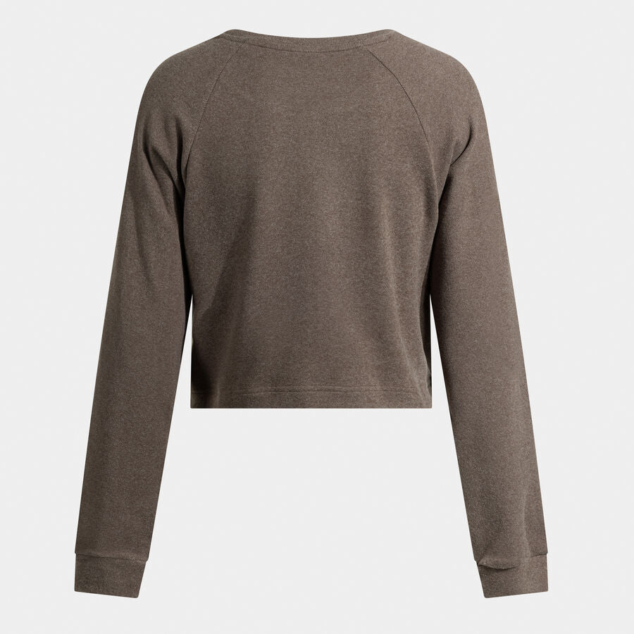 Joma Brązowa Bluzka Damska Longsleeve Top z Długim Rękawem Elastyczna
