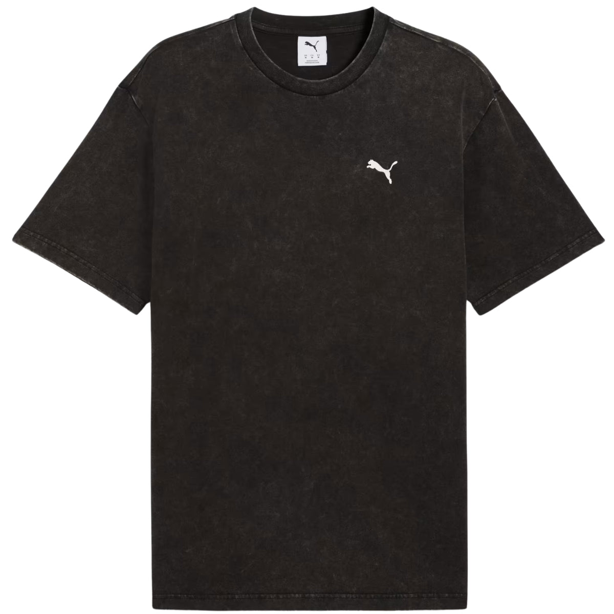 Koszulka Męska Puma Ess Elevated Relaxed Wash Tee Czarna 688048 01