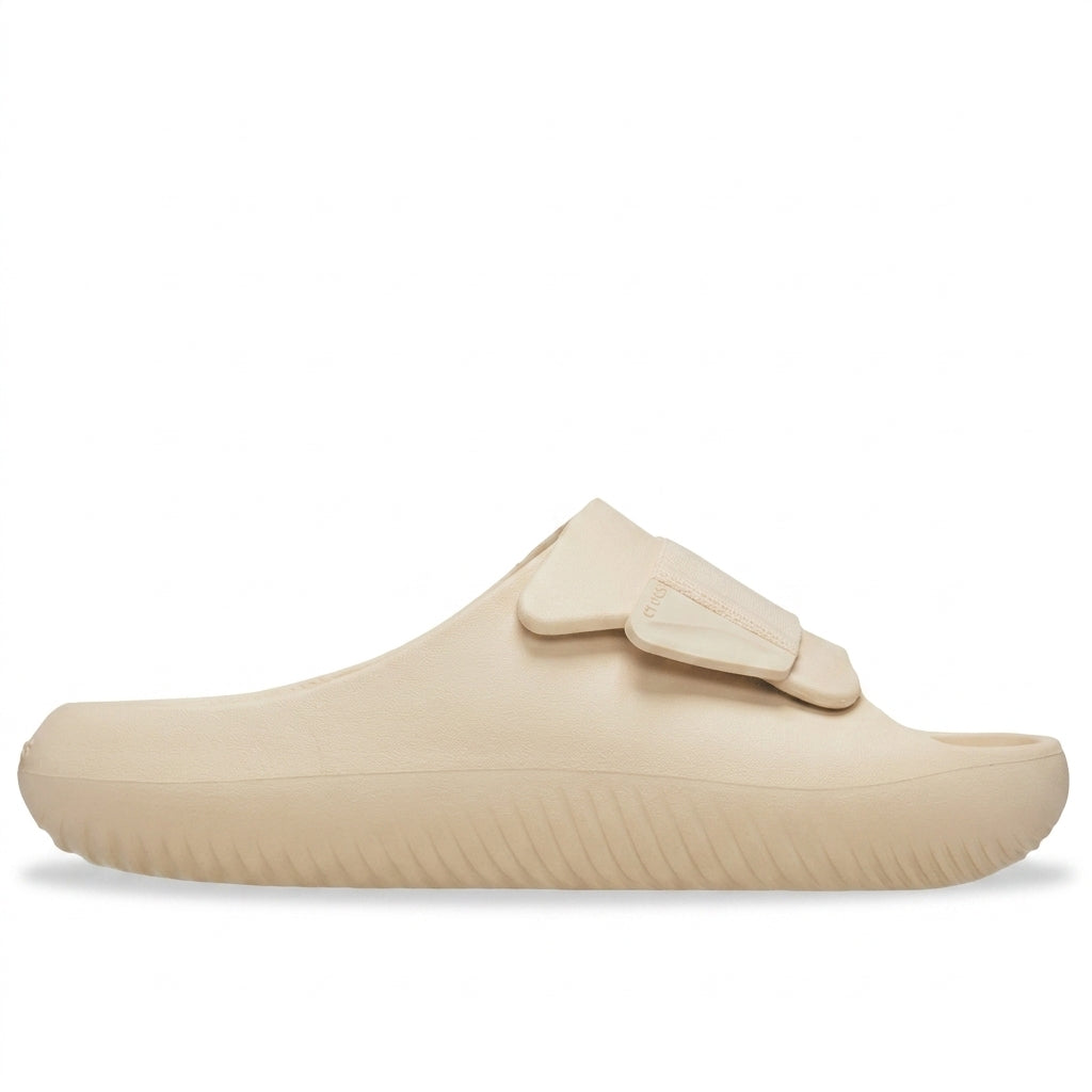 Klapki Unisex 209413 Sportowe Beżowe Crocs Męskie