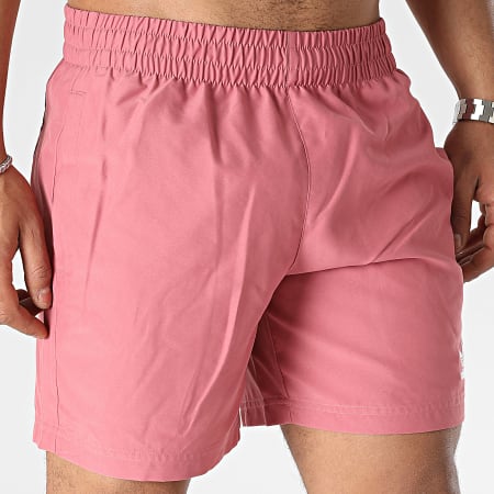 Adidas Różowe Kąpielówki Męskie Krótkie Spodenki Wiązane ze Ściągaczem r.XS